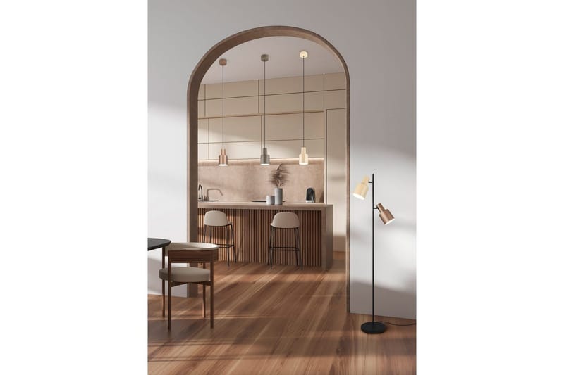 Golvlampa TRIO Agudo Mångfärgad - Mångfärgad - Products - Belysning - Lampor & belysning inomhus - Golvlampa