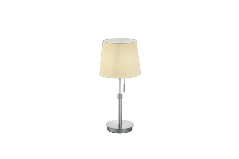 Lyon Bordslampa E27 borstad stål, Borstad stål