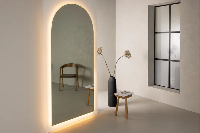 Skeppsvik x Josefin Lustig Spegelbelysning 3,8 cm - Grå - Products - Belysning - Lampor & belysning inomhus - Möbelbelysning & integrerad belysning - Spegelbelysning