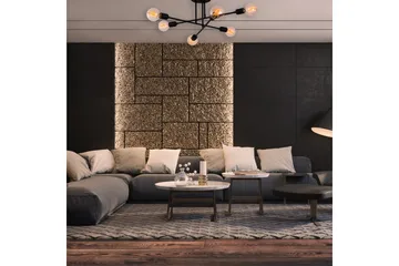 Opviq Tel Stor Taklampa Plafond - Vardagsrum - Sovrum - Kök - Svart - Products - Belysning - Lampor & belysning inomhus - Taklampa & takbelysning