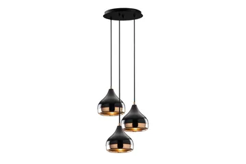 Opviq Yildo Taklampa - Svart/Koppar - Products - Belysning - Lampor & belysning inomhus - Taklampa & takbelysning