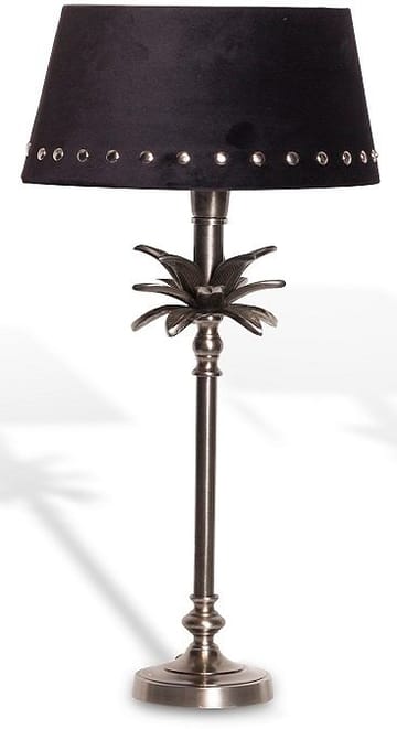 Bordslampa Palmblad 39 cm - Old Silver - Products - Belysning - Lampor & belysning inomhus - Sovrumslampa - Sänglampa - Sängbordslampa