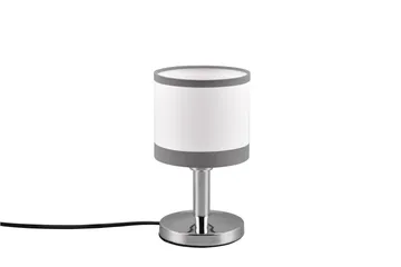 Davos Bordslampa E14 krom/ vit - Krom/Vit - Products - Belysning - Lampor & belysning inomhus - Sovrumslampa - Sänglampa - Sängbordslampa