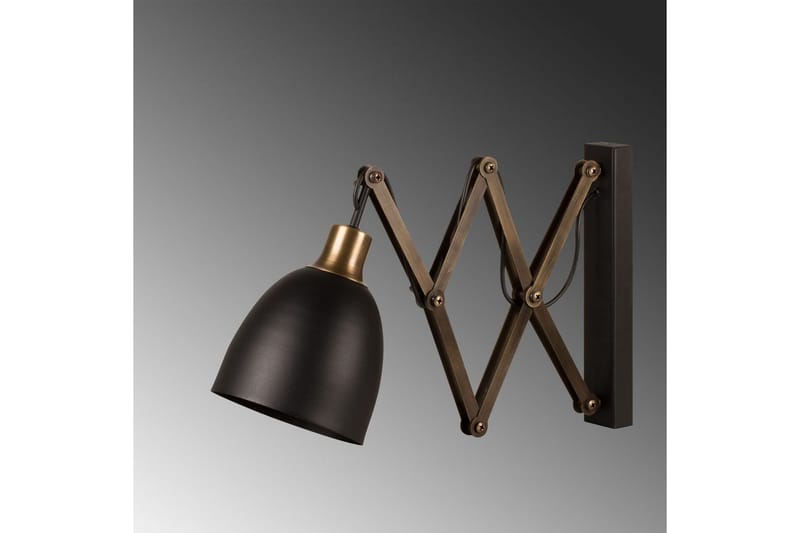 Vägglampa Sugana Lyra Svart / Vintage - Beige/Svart - Products - Belysning - Lampor & belysning inomhus - Sovrumslampa - Sänglampa - Sänglampa vägg