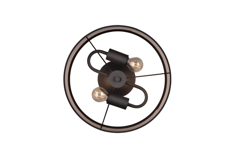 Davos Plafond 30 cm 2xE14 mattsvart/ greige - Matt svart/Greige - Products - Belysning - Lampor & belysning inomhus - Taklampa & takbelysning - Takplafond