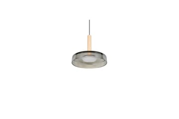 Pendel TRIO Celeste 1-del, Mattsvart/kromad/trä - 1-del, Mattsvart/kromad/trä - Products - Belysning - Lampor & belysning inomhus - Taklampa & takbelysning - Kökslampa & taklampa kök