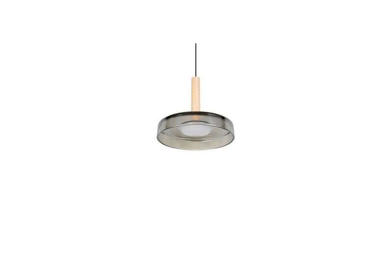 Pendel TRIO Celeste 1-del, Mattsvart/kromad/trä - 1-del, Mattsvart/kromad/trä - Products - Belysning - Lampor & belysning inomhus - Taklampa & takbelysning - Kökslampa & taklampa kök