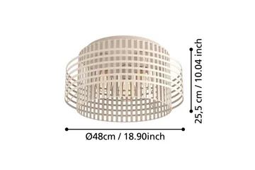 Plafond Eglo Oltamar Sand - Products - Belysning - Lampor & belysning inomhus - Taklampa & takbelysning - Takplafond