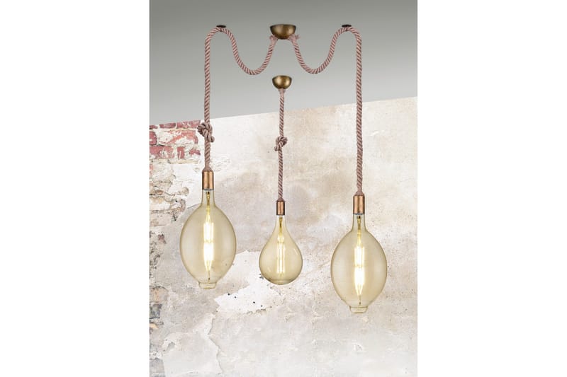 Rope Taklampa E27 antikmässing - Antik mässing - Products - Belysning - Lampor & belysning inomhus - Taklampa & takbelysning - Kökslampa & taklampa kök