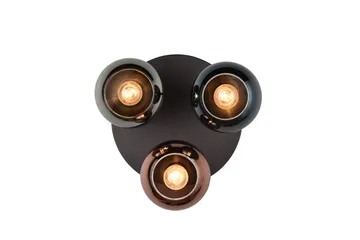 Sheldon Plafond 3L E14 flerfärgad - Flerfärgad - Products - Belysning - Lampor & belysning inomhus - Taklampa & takbelysning - Takplafond