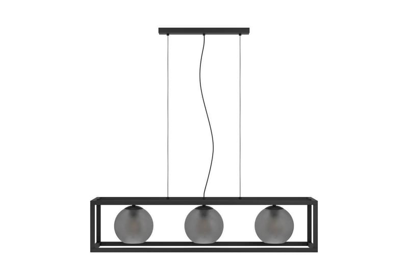 Takpendel Eglo Arangona Svart/Grå Ram med 3 Lampor - Products - Belysning - Lampor & belysning inomhus - Taklampa & takbelysning - Pendellampa & hänglampa