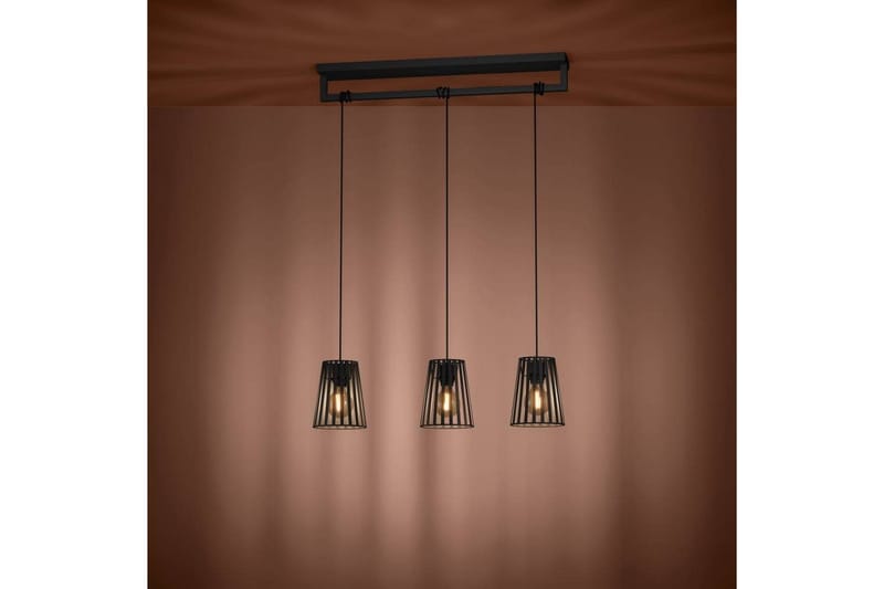 Takpendel Eglo Bogota Svart med 3 Lampor - Products - Belysning - Lampor & belysning inomhus - Taklampa & takbelysning - Pendellampa & hänglampa