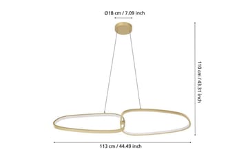 Takpendel Eglo Lodosa M ässing - Products - Belysning - Lampor & belysning inomhus - Taklampa & takbelysning - Pendellampa & hänglampa