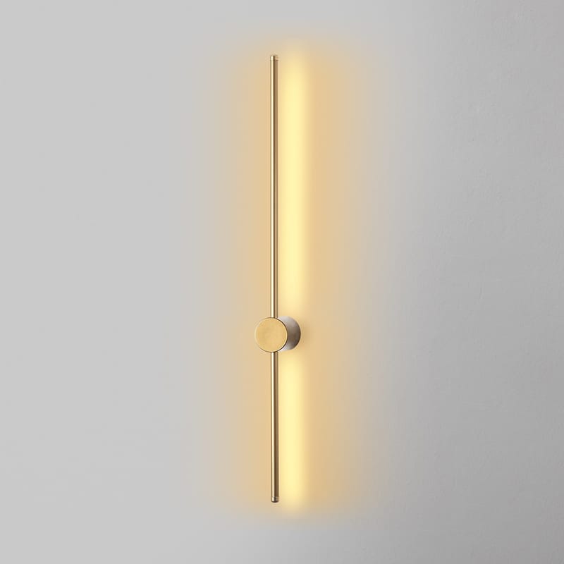 Vägglampa Glavo 91 cm - Guld - Products - Belysning - Lampor & belysning inomhus - Vägglampa - Väggplafond