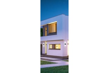 Thames II LED Vägglampa 17,5x9 cm antracit - Antracit/Vit - Products - Belysning - Utelampor & utomhusbelysning - Fasadbelysning & vägglyktor