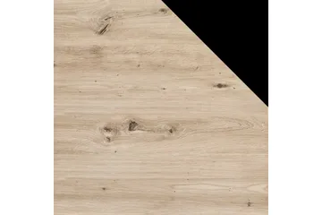 Aldbrough Hörnbyrå 123x86x82 cm - Natur/Svart - Products - F örvaring - Förvaringsmöbler - Byrå