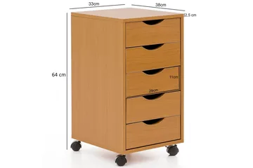 Javarris Hurts 33x38 cm - Trä/natur - Products - Förvaring - Förvaringsmöbler - Byrå - Hurts