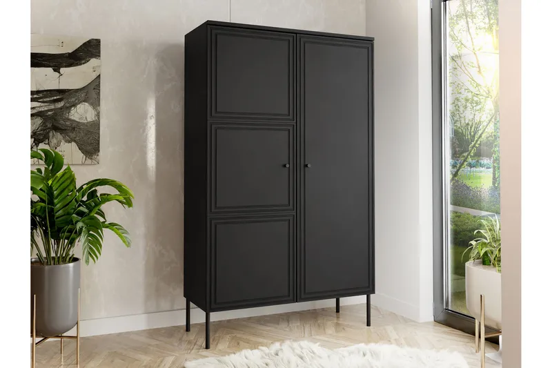 Laholm Byrå 100 cm - Svart - Products - Förvaring - Förvaringsmöbler - Byrå - Hallbyrå