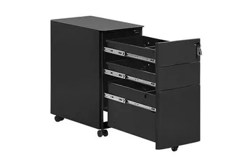 Lubriano Kontorshurts 30x50 cm - Metall/Svart - Products - Förvaring - Förvaringsmöbler - Byrå - Hurts