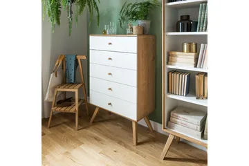 Nature Byrå Natur/Vit - VOX - Products - Förvaring - Förvaringsmöbler - Byrå - Hallbyrå