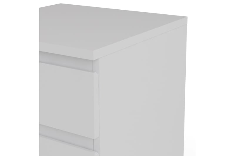 Rengo Byrå Smal 5 Lådor - Vit - Products - Förvaring - Förvaringsmöbler - Byrå - Hallbyrå