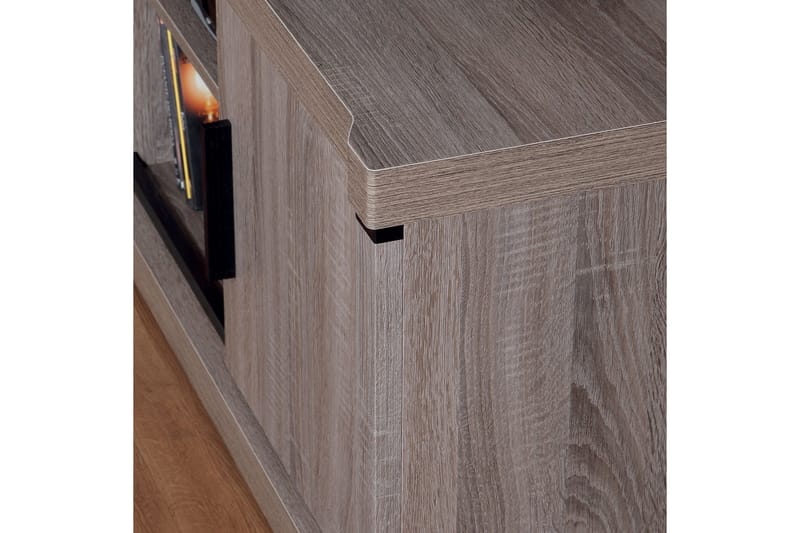 Dallas Skänk 107x43,5x91 cm LED-belysning - Beige/Grå - Products - Förvaring - Förvaringsmöbler - Sideboard & skänk