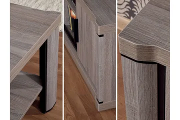 Dallas Vardagsrumsset - Ek - Products - Förvaring - Förvaringsmöbler - Möbelset för vardagsrum