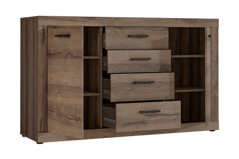 Elhovo Sideboard 41x143 cm - Brun - Products - Förvaring - Förvaringsmöbler - Sideboard & skänk