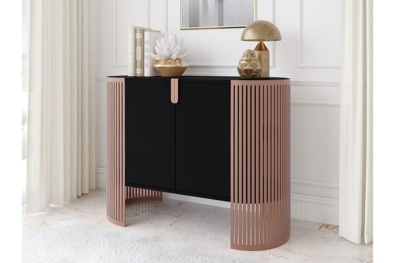 Friend Skänk 120x40 cm - Rosa/Svart - Products - Förvaring - Förvaringsmöbler - Sideboard & skänk