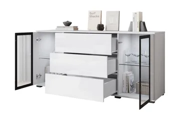 Gamal Skänk 150x40 cm - Vit - Products - Förvaring - Förvaringsmöbler - Sideboard & skänk