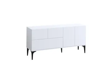 Glise Konsollbord 150 cm - Svart/Vit - Products - Förvaring - Förvaringsmöbler - Sideboard & skänk