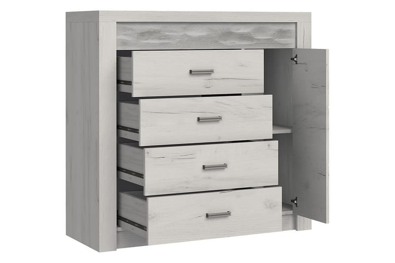 Indianapolis Skänk 109x42x104 cm - Mörk ask - Products - Förvaring - Förvaringsmöbler - Sideboard & skänk