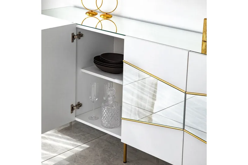 Mami Konsollbord 180 cm - Vit - Products - Förvaring - Förvaringsmöbler - Sideboard & skänk