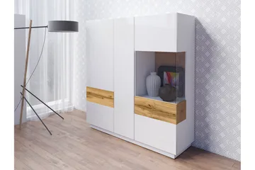 Tomeka Sideboard - Vit/Trä - Products - Förvaring - Förvaringsmöbler - Sideboard & skänk