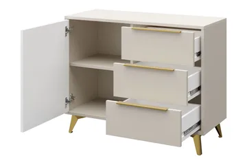Vemdalen Skänk 104x40 cm - Vit - Products - Förvaring - Förvaringsmöbler - Sideboard & skänk