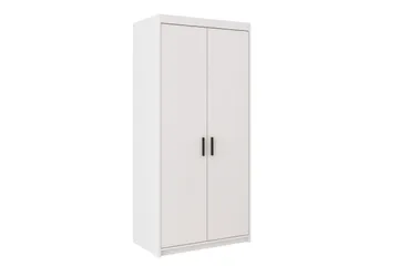 Enzenauer Garderob 90x53x191 cm, Vit