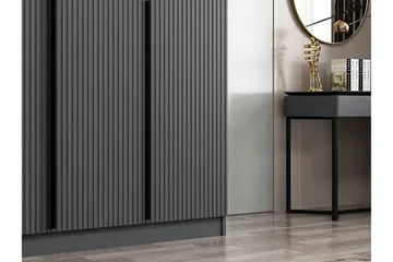 Fruitland Garderob 135 cm - Antracit - Products - Förvaring - Garderober & garderobssystem - Garderobsskåp