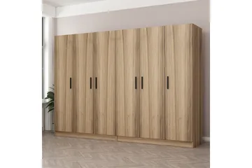 Fruitland Garderob 270 cm, Brun