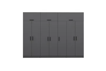 Fruitland Garderob 315x235 cm, Antracit