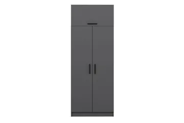 Fruitland Garderob 90 cm - Antracit - Products - Förvaring - Garderober & garderobssystem - Garderobsskåp