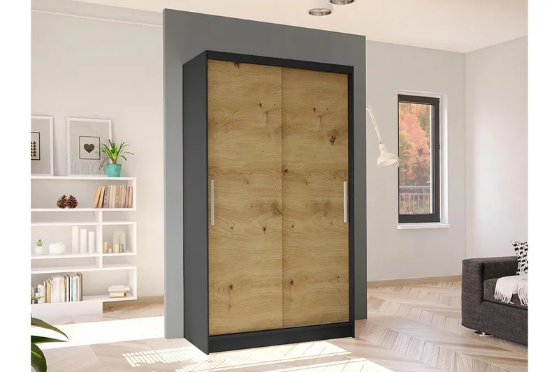 Glenmore Garderob Black - Products - Förvaring - Garderober & garderobssystem - Garderobsskåp