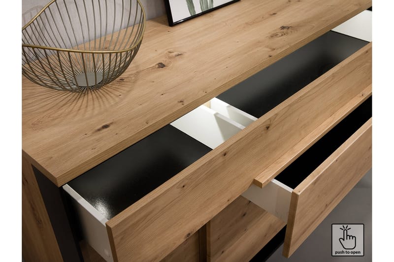 Quant Garderob 41x60 cm - Ek/Svart - Products - Förvaring - Garderober & garderobssystem - Garderobsskåp