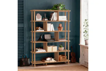 Andifli Bokhylla 120x168,5 cm - Brun - Products - Förvaring - Hylla - Bokhylla