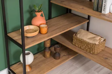 Edra Bokhylla 94 cm - Brun/Svart - Products - Förvaring - Hylla - Bokhylla