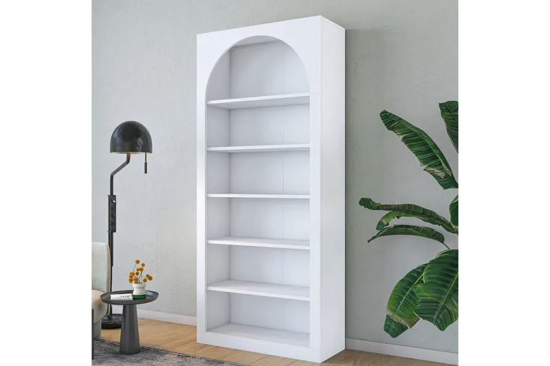 Eimar Bokhylla 80 cm - Vit - Products - Förvaring - Hylla - Bokhylla