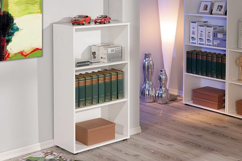 Imhilde Bokhylla 60x110 cm - Vit - Products - Förvaring - Hylla - Bokhylla