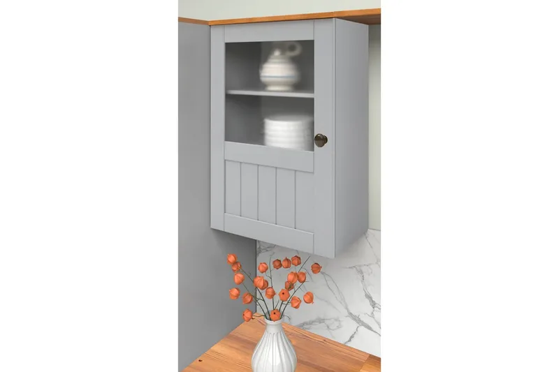 Alby Överskåp 50x29 cm - Grå - Products - Förvaring - Skåp - Förvaringsskåp