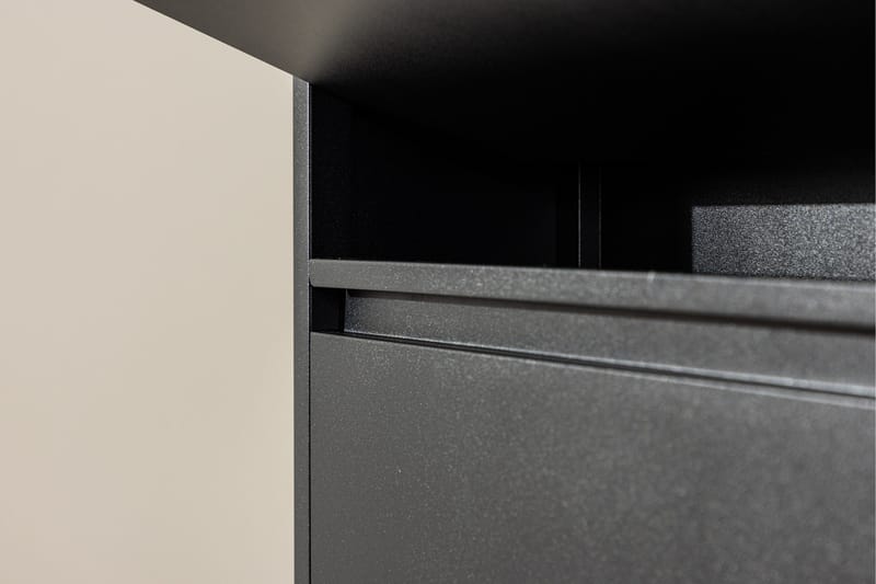 Bonito Skoskåp 60x15 cm - Svart - Products - Förvaring - Skåp - Förvaringsskåp