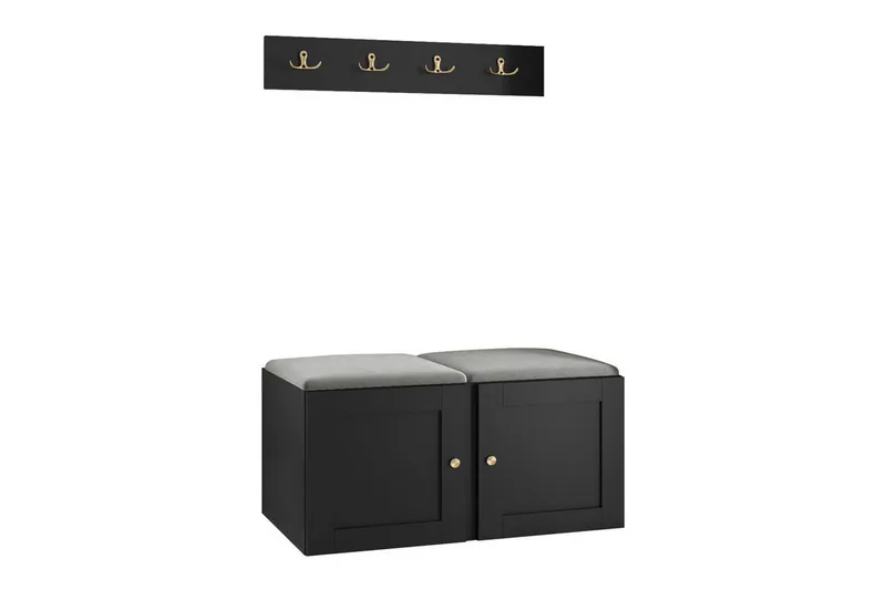 Dunvegan Highboard Black - Products - Förvaring - Skåp - Förvaringsskåp