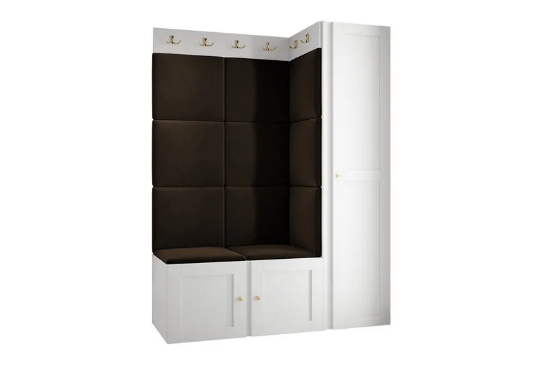 Dunvegan Highboard, Vit